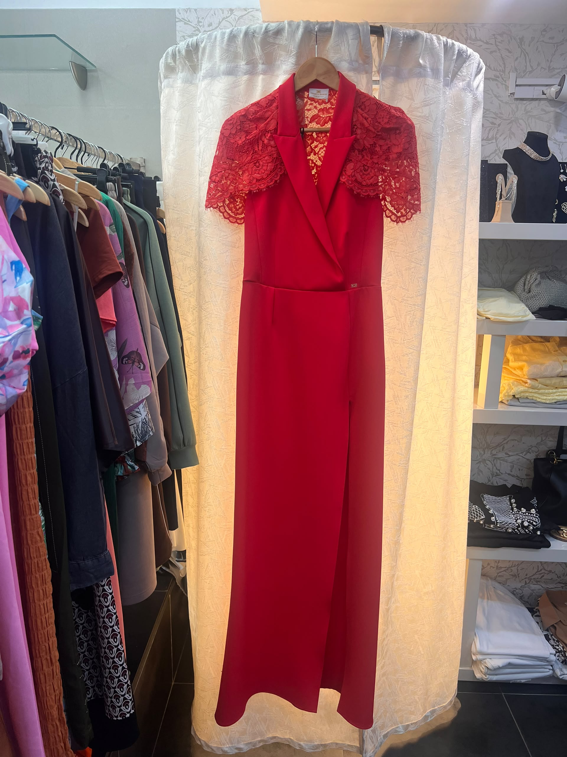 Robe longue Serefvural - Rouge