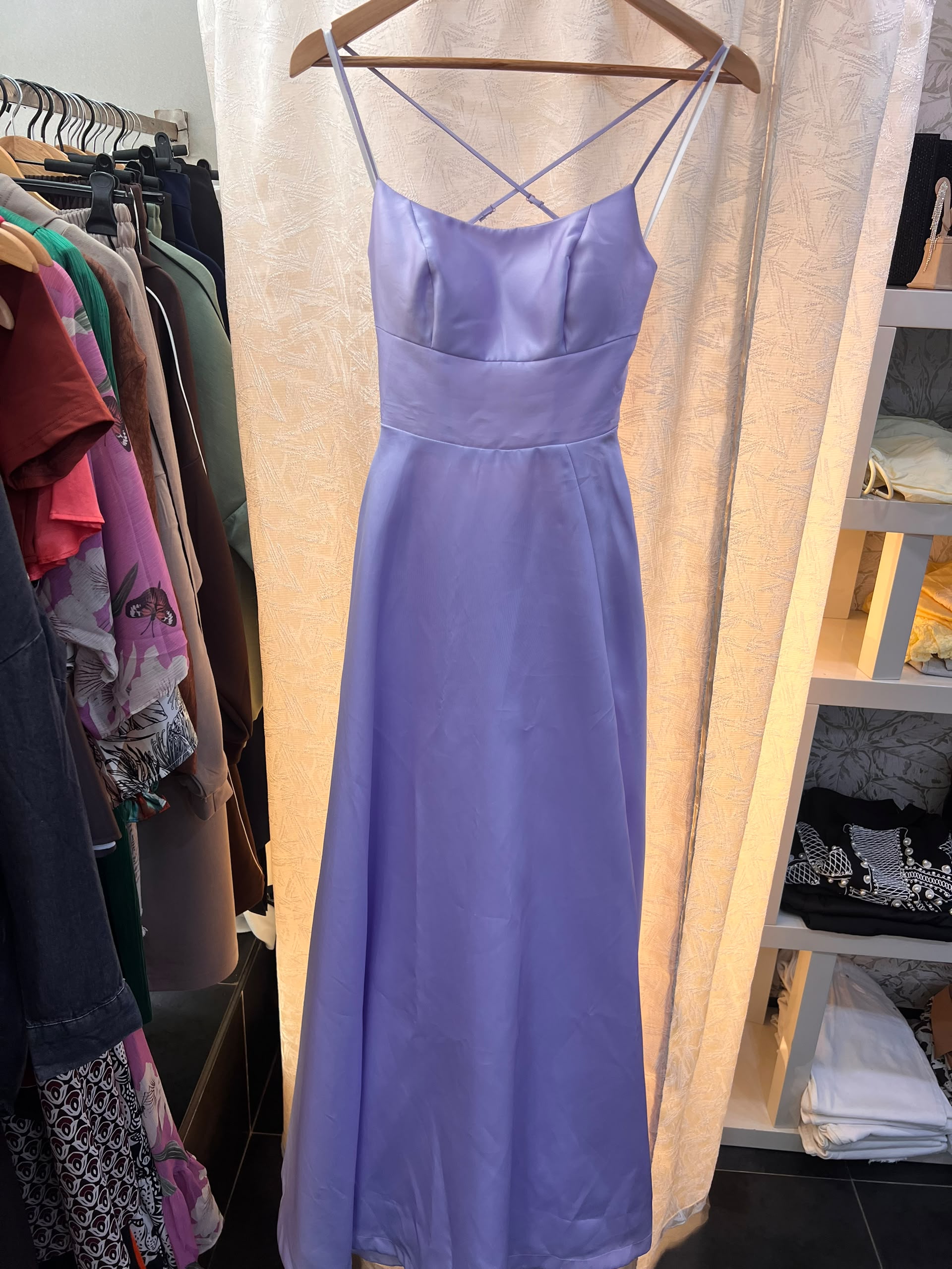 Robe longue B. Smart - Lilas